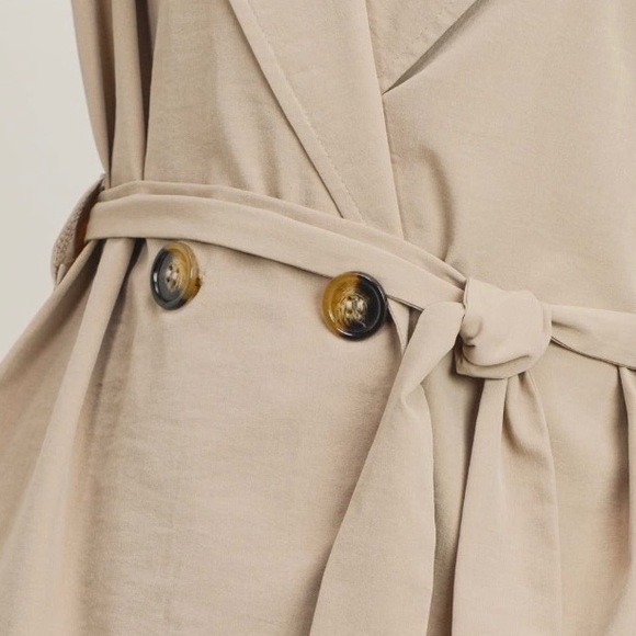 BELTED SHIRT JACKET - Picture 7 of 8